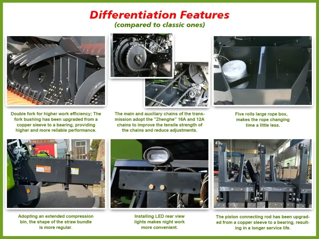 9YF-2.2A square baler details